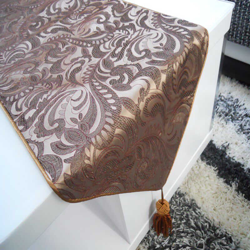 中式欧式复古时尚经典布艺织绵桌布桌旗/床旗茶几旗,居家布艺,桌布,淘宝优惠券,粉丝福利购,淘宝优惠卷