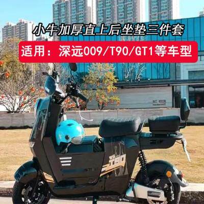 适用深远GT1/009四季星电动车加宽加高加厚无损直上载人后座垫配