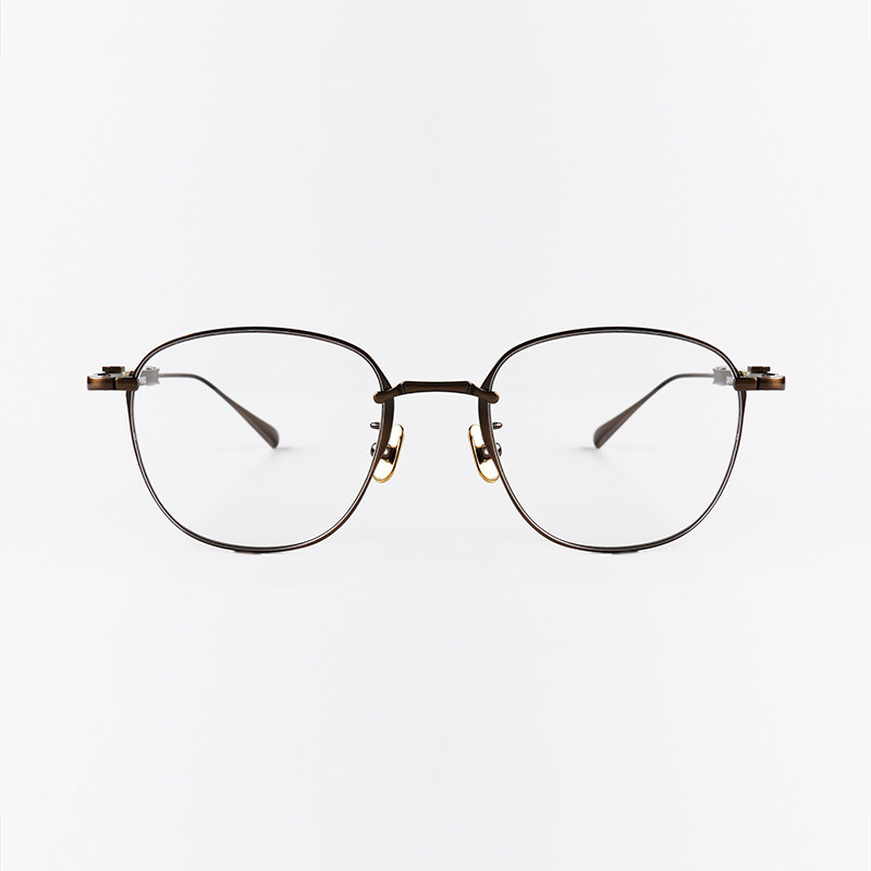 奢雅定位c近视眼镜架男轻盈舒适文艺眼镜框女伸缩镜腿钛椭圆框