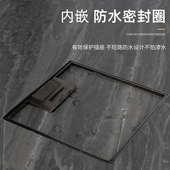瑞博130地插座不锈钢铜大理石地毯嵌入式 舞台侧插纯平隐形地板插
