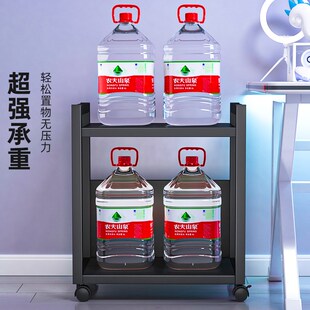 机箱底座多层带滑轮电脑落地放置架子 电竞房电脑主机移动托架台式