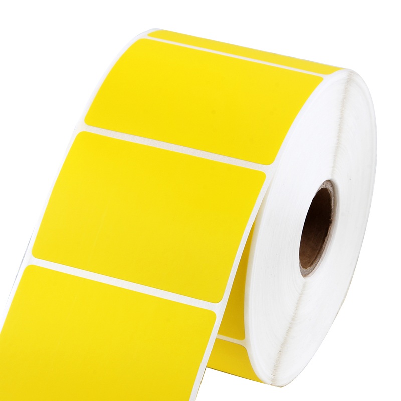 欣码M系彩色铜版纸条形码彩色条码不干胶标签彩色铜版纸标签纸100