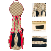 艺美琵琶包加厚成人便携式 琵琶袋通用防刮皮革琵琶套防摔防震琴包