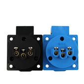 防水插座配件防水插座头防爆插座头安装 插座面板插座配件10a插座