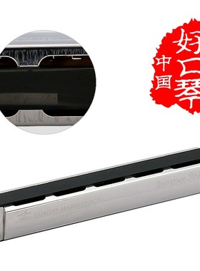 通宝6621复音口琴21孔专业高级成人初学#D E F G A B C调乐器