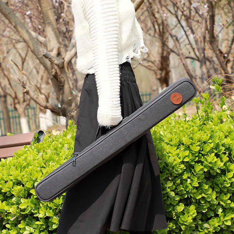 Ranloesa竹笛包笛子包2支装75cm4支装加厚可单肩可手提笛子套笛包