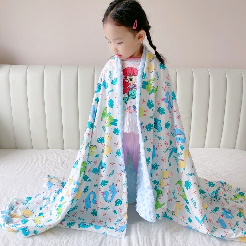 宝宝盖毯薄款春秋安抚夏凉空调被子出口儿童毛毯婴儿呼吸棉豆豆毯,婴童用品,毯子,淘宝优惠券,粉丝福利购,淘宝优惠卷