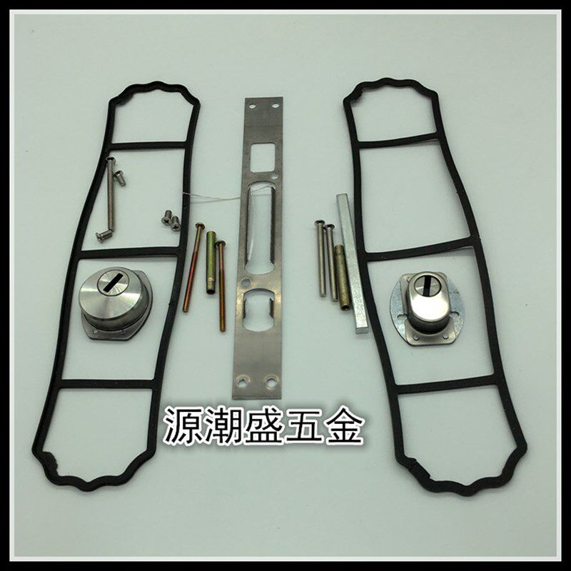 包邮304不锈钢铜芯豪华执手锁室内卧室木门庭院别墅门静音执手锁