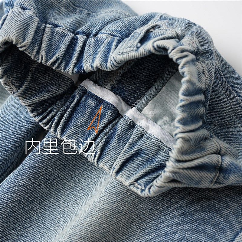 水洗软牛仔 儿童毛边牛仔裤 女童直筒阔腿裤 中童长裤 春秋款童装,童装/婴儿装/亲子装,儿童牛仔裤,淘宝优惠券,粉丝福利购,淘宝优惠卷