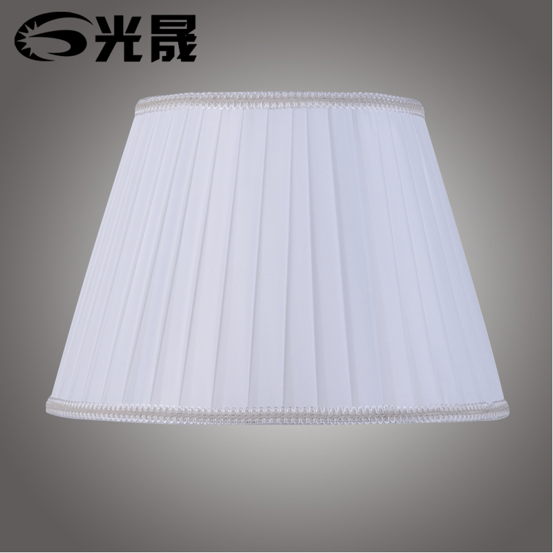 台灯灯罩diy灯具配件 螺口灯罩e27床头灯落地灯壁灯布艺灯罩包邮