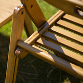 度庐户外便携折叠椅室内简约折叠凳家用迷你露营椅钓鱼楠竹椅子