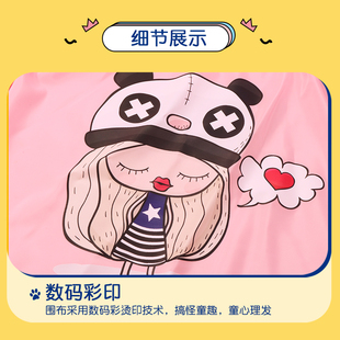 高档发廊专用儿童理发家用婴儿宝宝专业剪发小孩剃头发围布定制