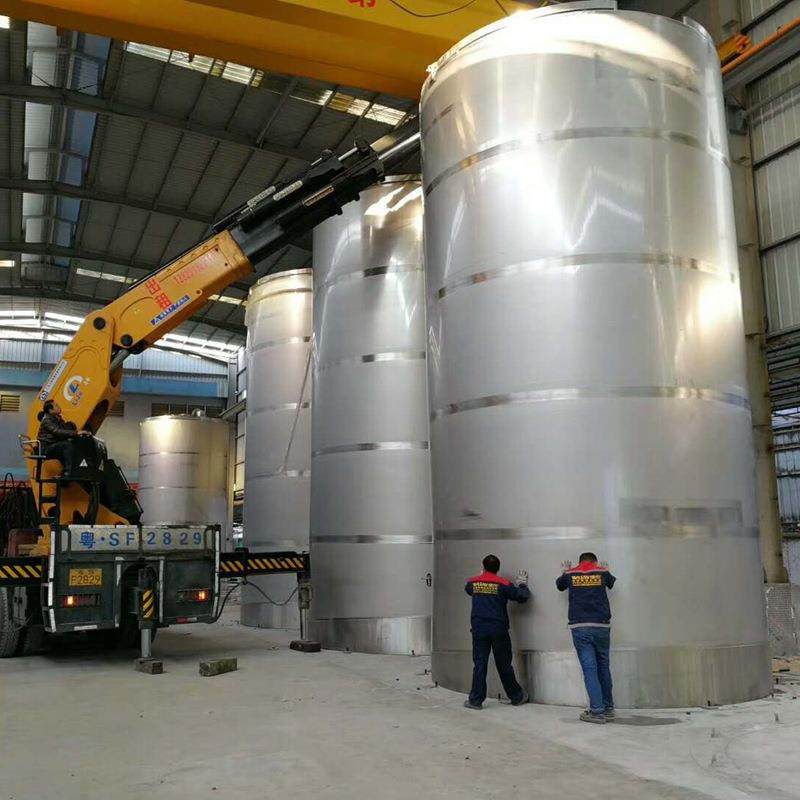 不锈钢料仓不锈钢罐304316自动化生产PP颗粒原料仓