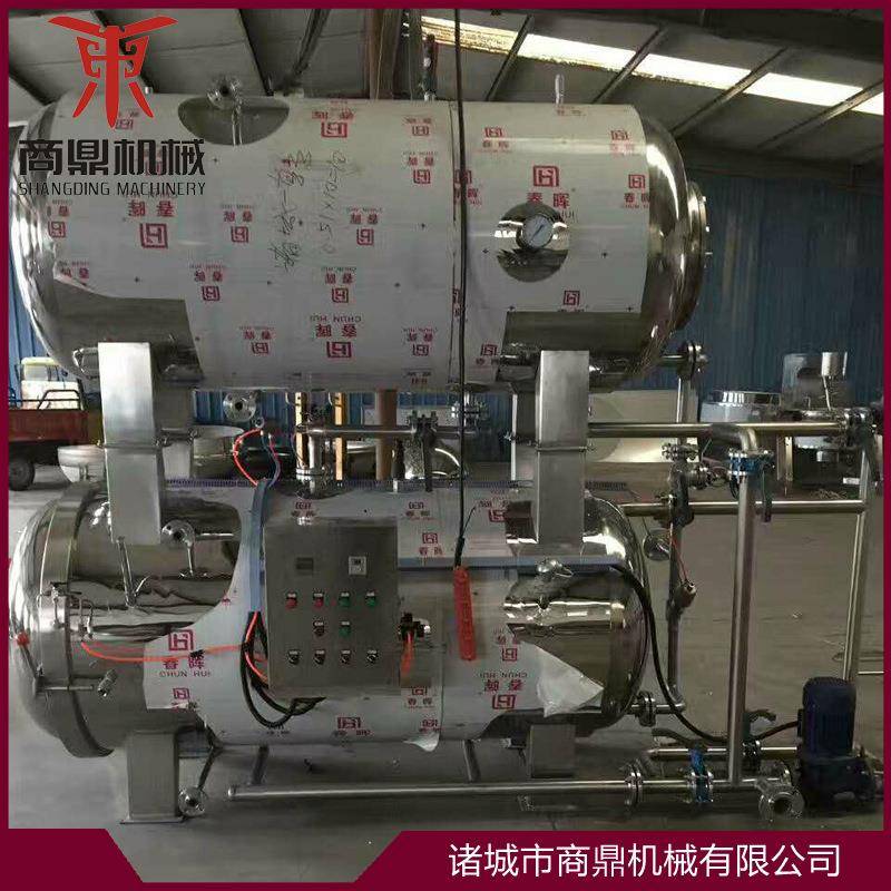 供应牌鸭蛋出油率高杀菌锅高温高压杀菌咸鸭蛋锅