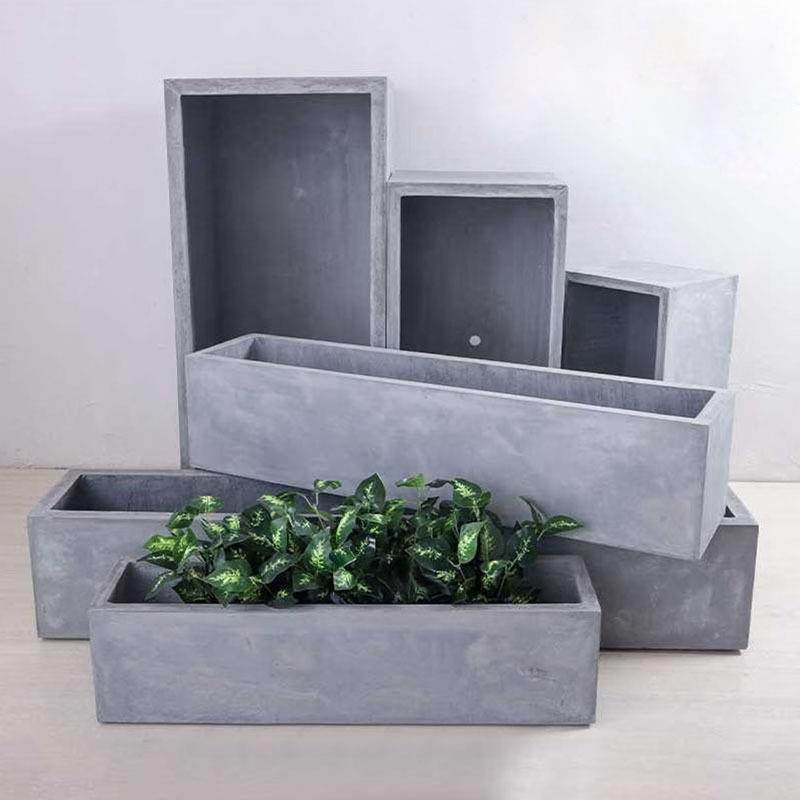 水泥花箱园林户外花盆镁泥长马槽高马槽大号长方形阳台种植盆厂家,基础建材,透水混凝土,淘宝优惠券,粉丝福利购,淘宝优惠卷