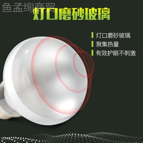 UVA砂加太热日灯爬虫爬箱宠陆磨龟箱蜥蜴日间保温饲养PWQ缸晒背阳