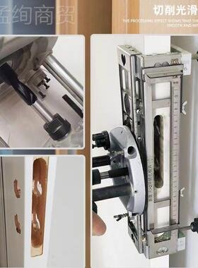 东电成罗大锣机雕刻机木RUK铣开锁孔掏机木工木门装锁锁孔一分钟