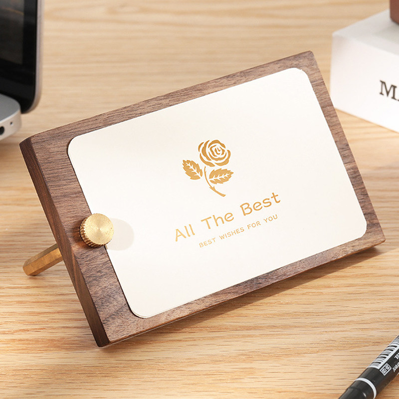 名片夹创意实木便签留言台夹木质摆台展示架标签菜单夹,文具电教/文化用品/商务用品,名片盒,淘宝优惠券,粉丝福利购,淘宝优惠卷