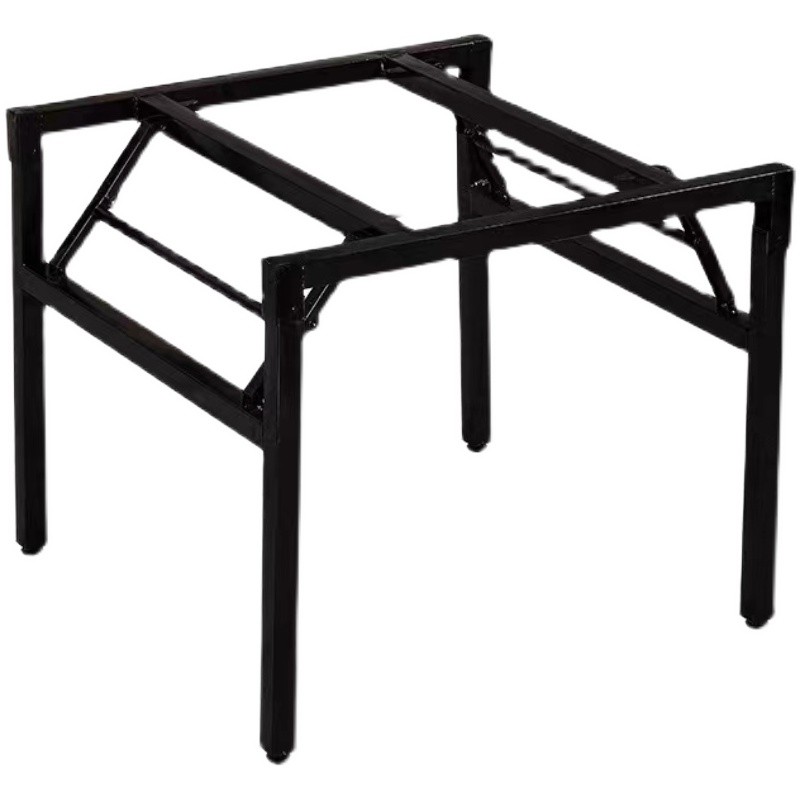 大圆桌支架方桌支架酒店大圆桌折叠架脚架折叠桌餐桌脚桌腿铁架子