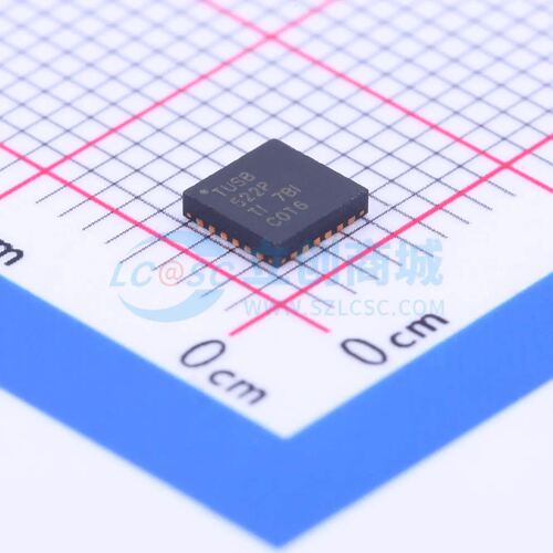 USB转换芯片 TUSB522PRGET VQFN-24-EP(4x4) 原装正品