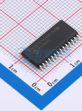 单片机(MCU/MPU/SOC) PIC16F873-04I/SO SOIC-28-300mil 原装正品