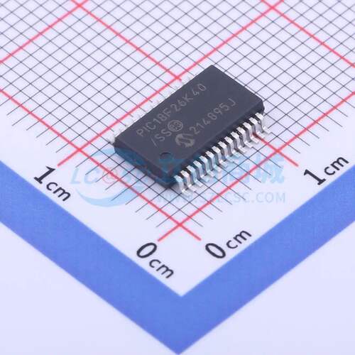 单片机(MCU/MPU/SOC) PIC18F26K40-E/SS SSOP-28-208mil 原装正品