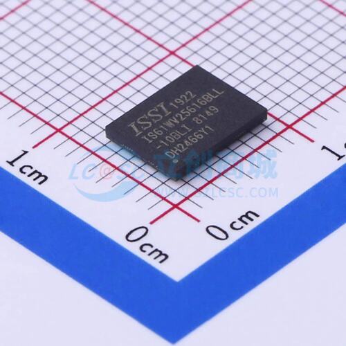 静态随机存取存储器(SRAM) IS61WV25616BLL-10BLI TFBGA-48 原装
