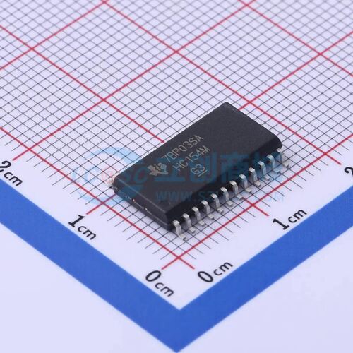 信号开关/编解码器/多路复用器 CD74HC154M96 SOIC-24-300mil 原