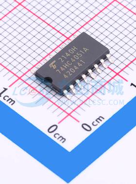 模拟开关/多路复用器 TC74HC4051AF(EL,F) SOP-16-5.4mm 原装正品