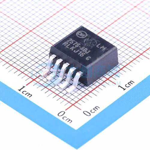 DC-DC电源芯片 LM2576D2T-ADJG D2PAK-5 原装正品