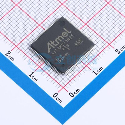 单片机(MCU/MPU/SOC) ATSAMV71N21B-AAB LQFP-100(14x14) 原装正
