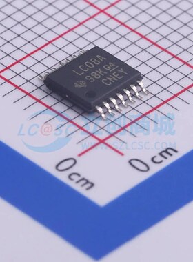逻辑门 SN74LVC08APWR TSSOP-14 原装正品 电子元器件配单