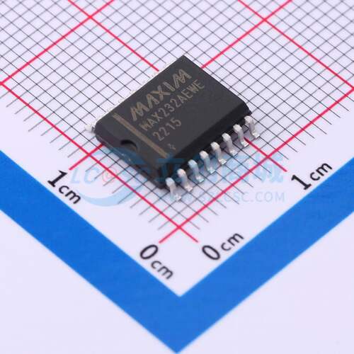 RS232芯片 MAX232AEWE+T SOIC-16-300mil 原装正品