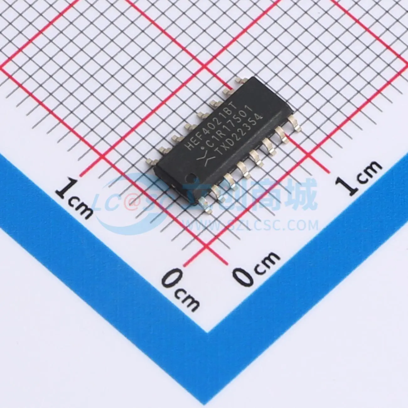 移位寄存器 HEF4021BT-Q100J SO-16 3V~15V - 实物图