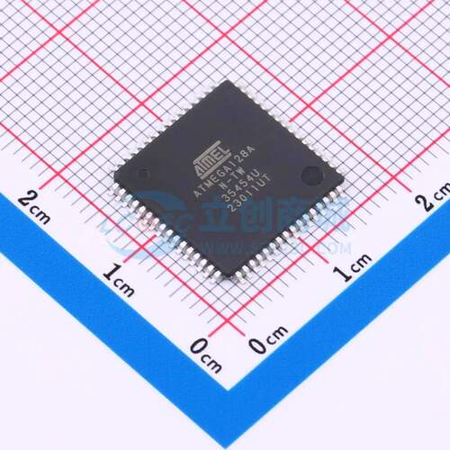 单片机(MCU/MPU/SOC) ATMEGA128A-AN LQFP-64(14x14) 原装正品