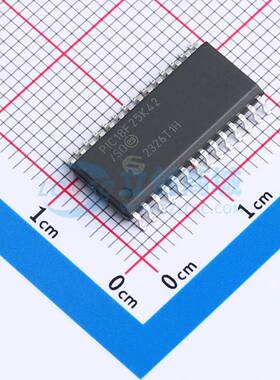 单片机(MCU/MPU/SOC) PIC18F25K42-I/SO SOIC-28-300mil 原装正品