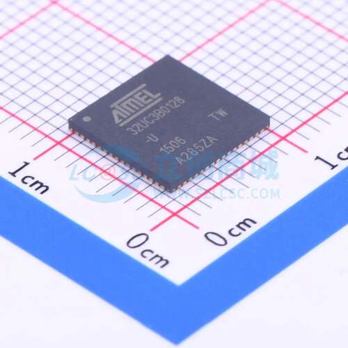 单片机(MCU/MPU/SOC) AT32UC3B0128-Z2UT QFN-64-EP(9x9) 原装正