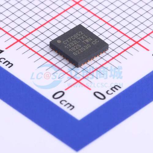 USB转换芯片 CY7C65213-32LTXI QFN-32-EP(5x5) 原装正品