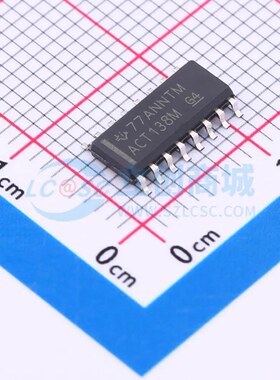 信号开关/编解码器/多路复用器 CD74ACT138M SOIC-16 原装正品 电