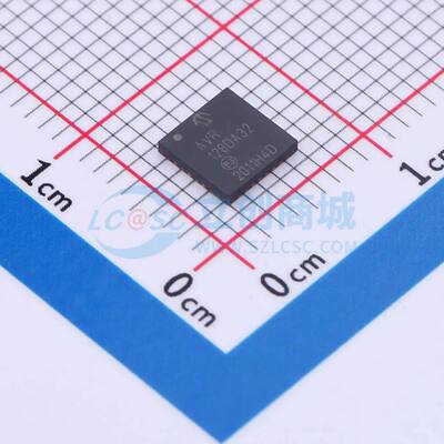 单片机(MCU/MPU/SOC) AVR128DA32-I/RXB VQFN-32-EP(5x5) 原装正