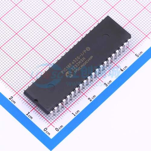 单片机(MCU/MPU/SOC) PIC18F4520-I/P PDIP-40 原装正品