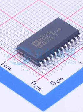 数字电位器 AD5206BRZ100 SOIC-24-300mil 原装正品