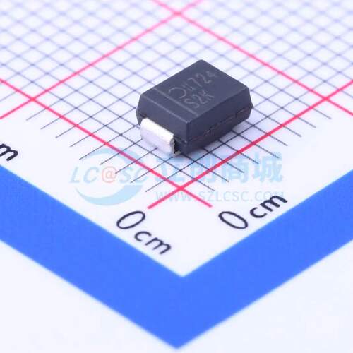 通用二极管 S2K-13-F SMB(DO-214AA) 原装正品