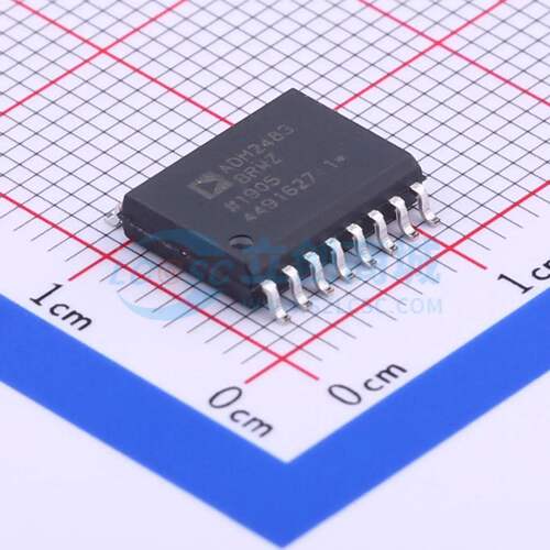 隔离式RS485/422收发器 ADM2483BRWZ-REEL SOIC-16-300mil 原装正