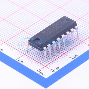 计数器/分频器 CD40192BE DIP-16 原装正品 电子元器件配单