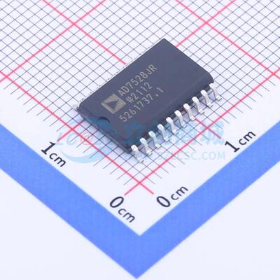 数模转换芯片DAC AD7528JRZ-REEL7 SOIC-20-300mil 原装正品