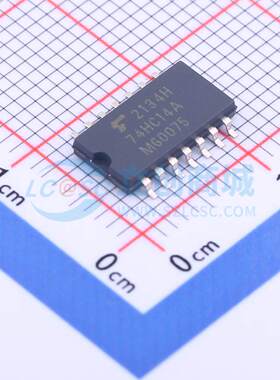 反相器 TC74HC14AF(EL,F) SOIC-14-175mil 原装正品