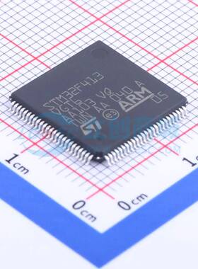 原装 单片机(MCU/MPU/SOC) STM32F413VGT6 LQFP-100(14x14)
