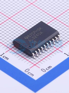 缓冲器/驱动器/收发器 SN74ALS240ADWR SOIC-20-300mil 原装正品