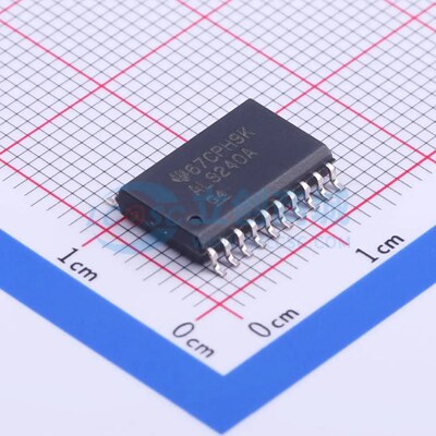 缓冲器/驱动器/收发器 SN74ALS240ADWR SOIC-20-300mil 原装正品